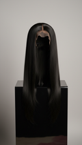 Long Black Lace Front Wig